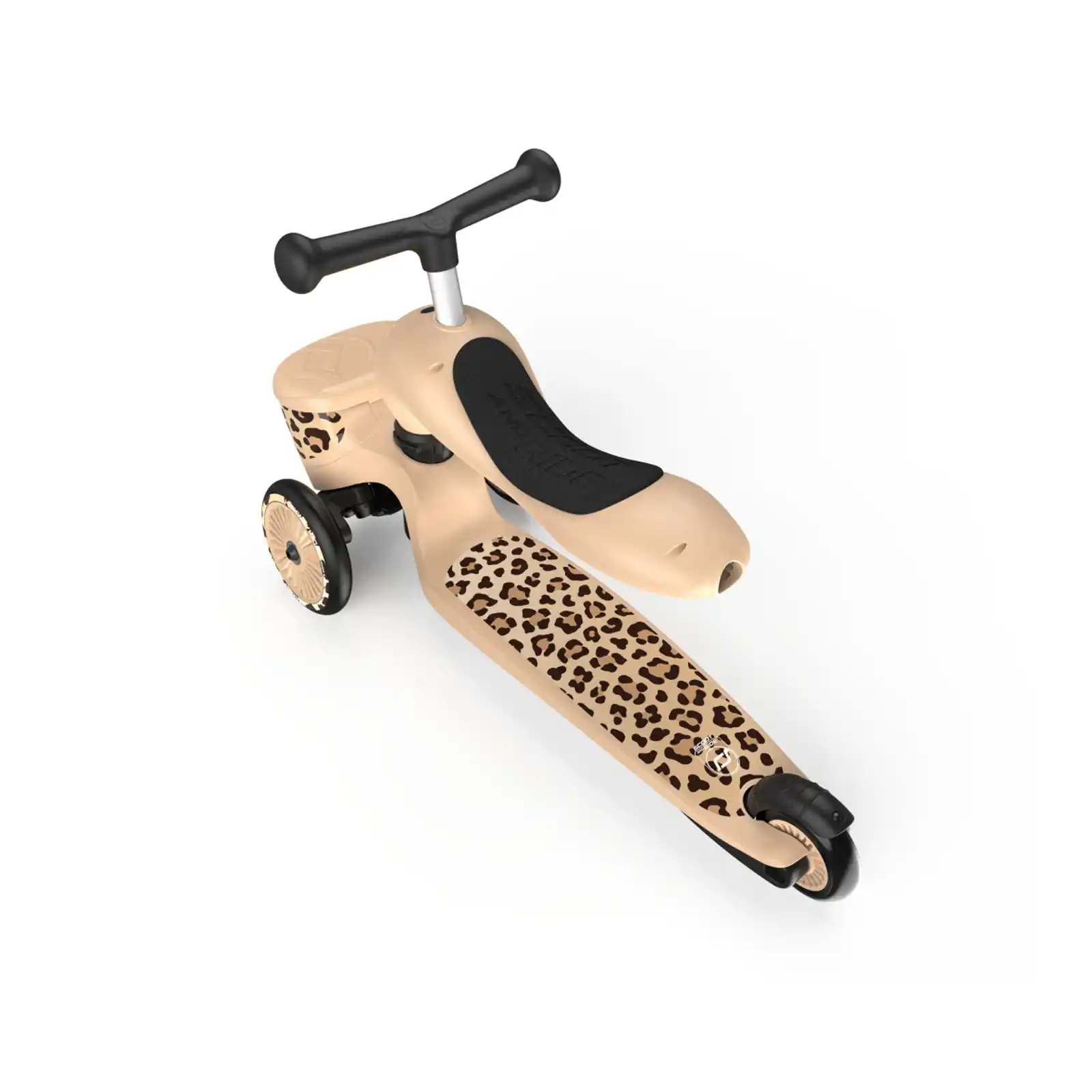 Trotinete copii 1-5 ani, cu scaun, Scoot Ride, HighwayKick 1 Lifestyle Leopard [10]