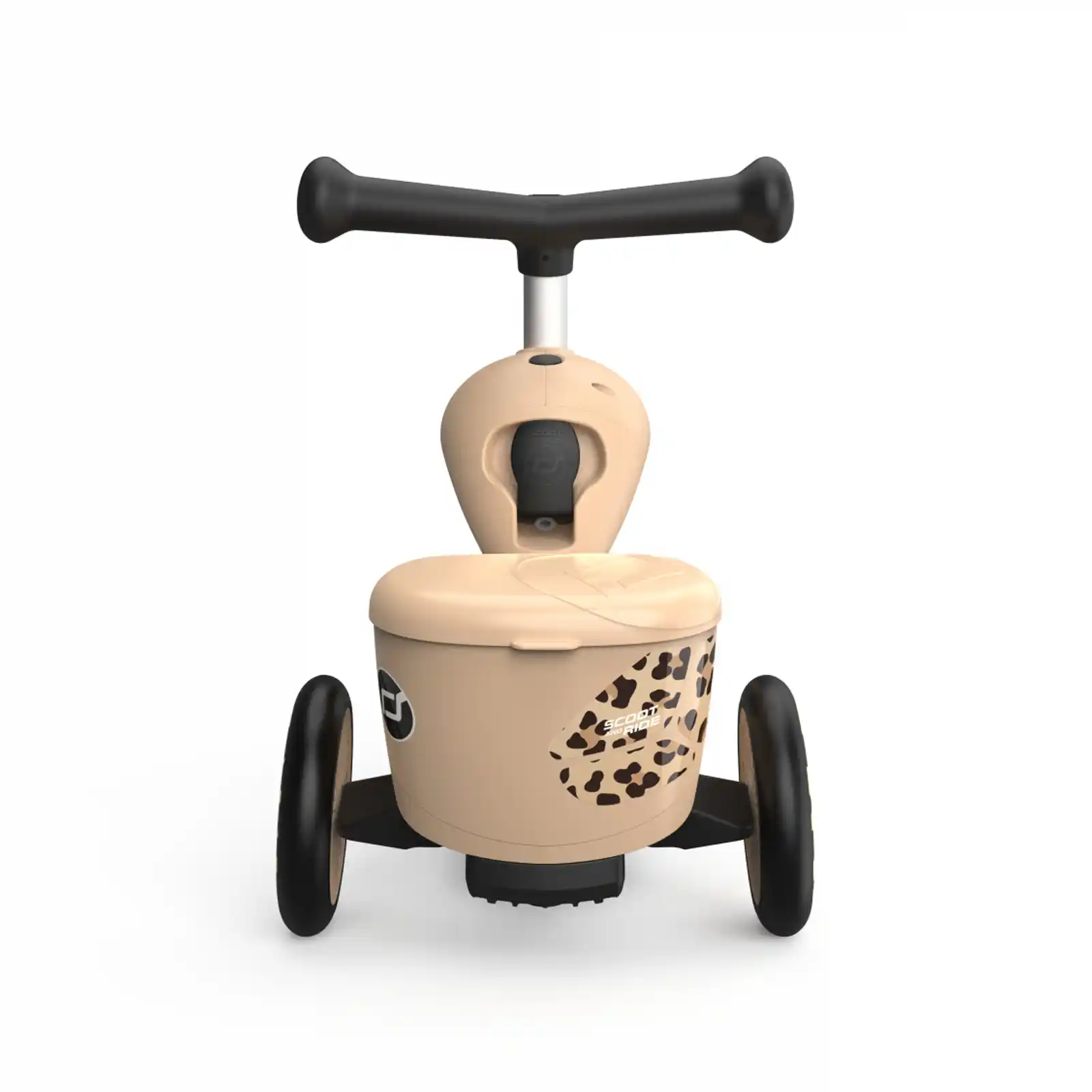 Trotinete copii 1-5 ani, cu scaun, Scoot Ride, HighwayKick 1 Lifestyle Leopard [8]