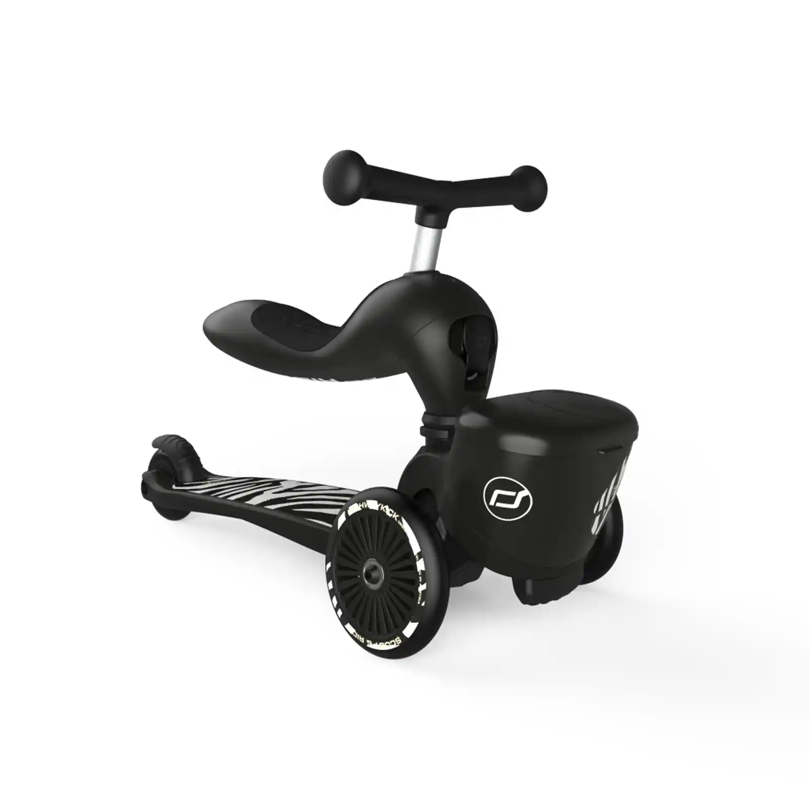 Trotinete copii 1-5 ani, cu scaun, Scoot Ride, HighwayKick 1 Lifestyle Zebra [4]