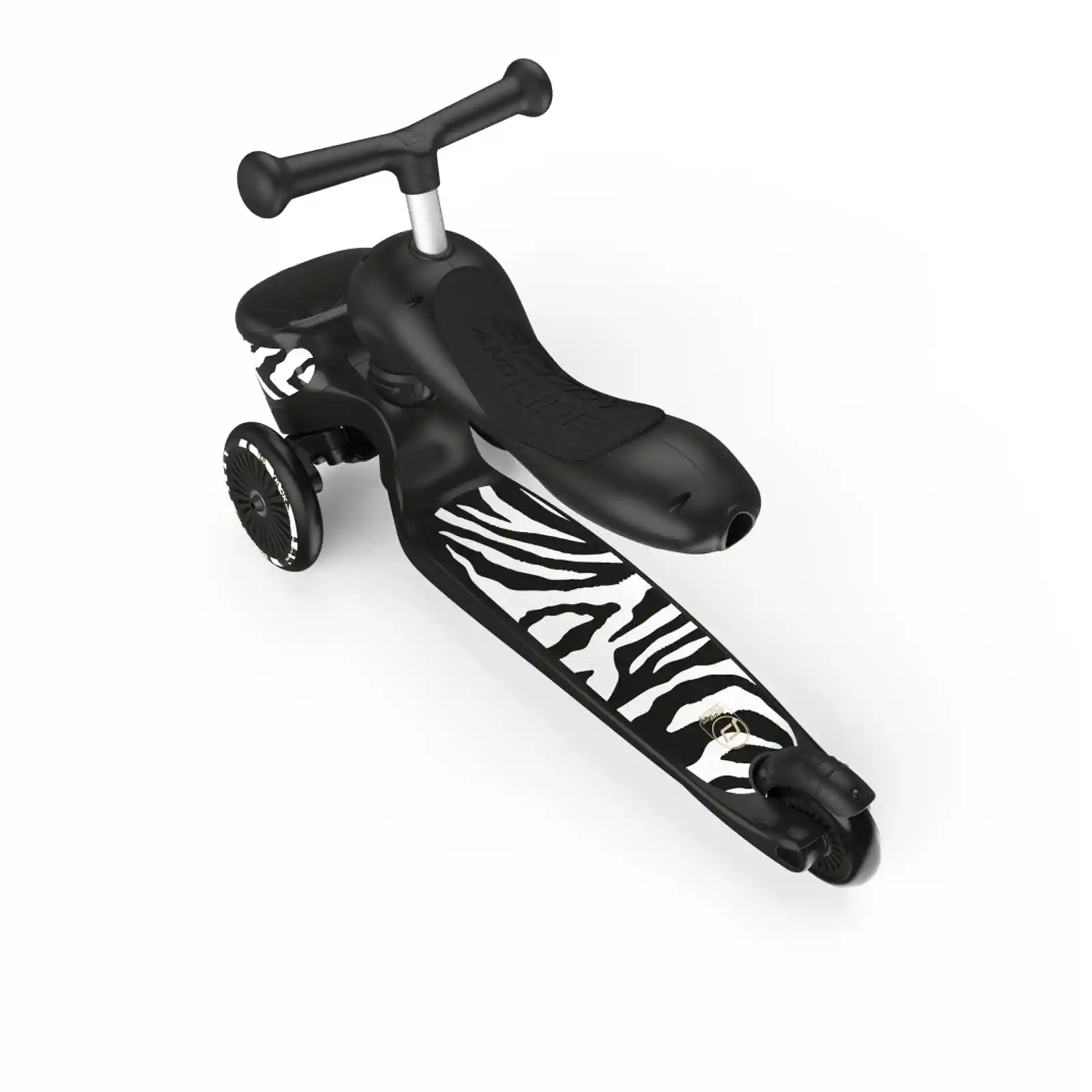 Trotinete copii 1-5 ani, cu scaun, Scoot Ride, HighwayKick 1 Lifestyle Zebra [10]