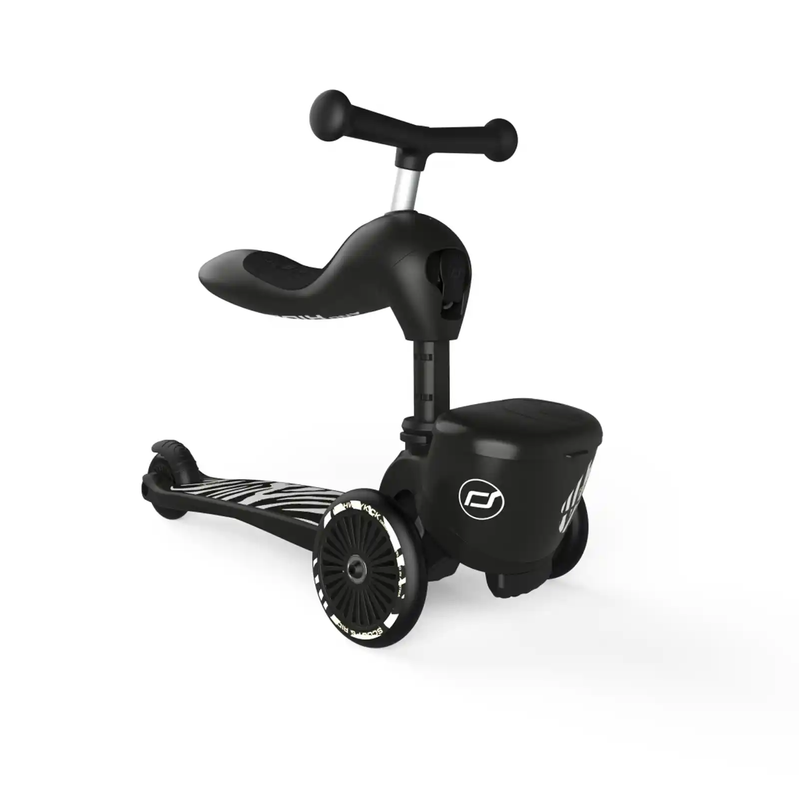 Trotinete copii 1-5 ani, cu scaun, Scoot Ride, HighwayKick 1 Lifestyle Zebra [7]