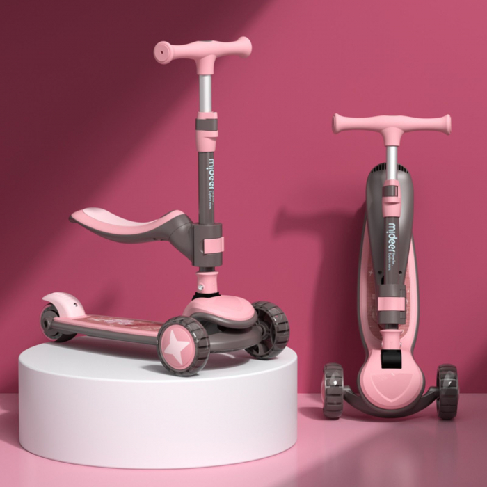 Trotinete copii 1-5 ani, cu scaun, Scoot Ride, [8]