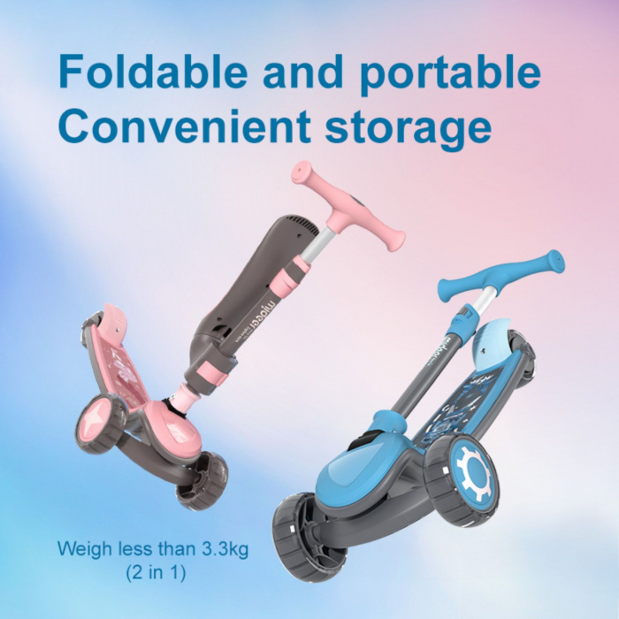 Trotinete copii 1-5 ani, cu scaun, Scoot Ride, [4]
