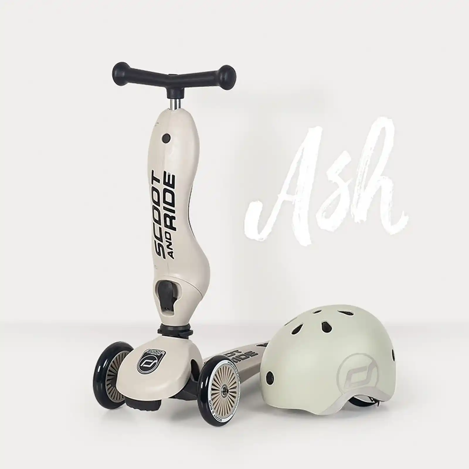 Trotinete copii, cu scaun, Scoot and Ride, HighwayKick 1 Ash, 1-5 ani [6]