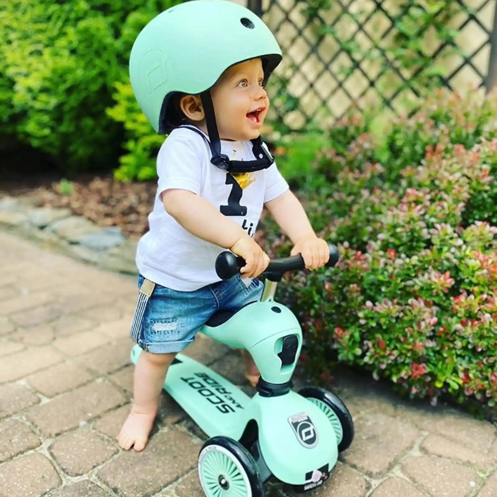 Trotinete copii, cu scaun, Scoot and Ride, HighwayKick 1 Kiwi, 1-5 ani [7]