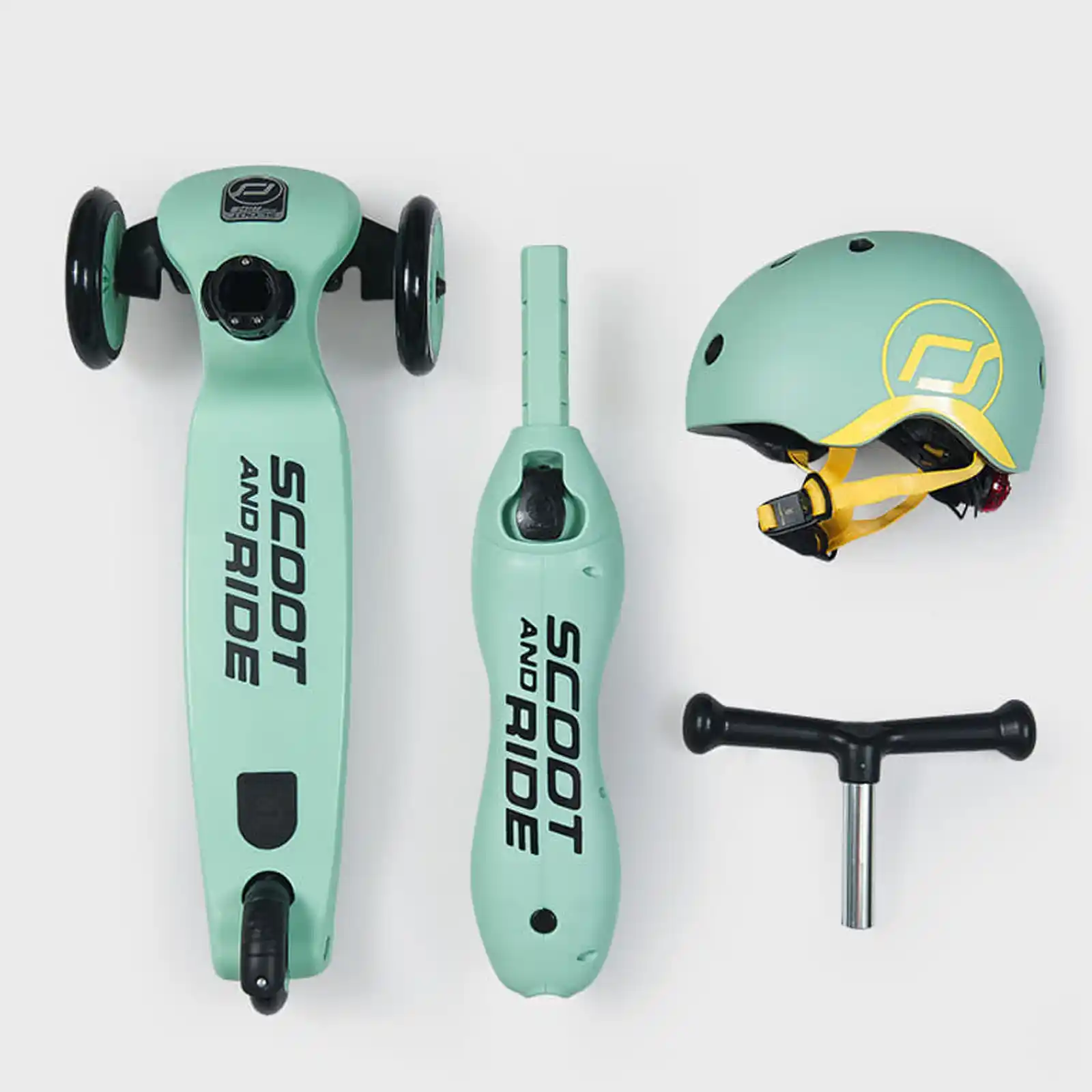 Trotinete copii, cu scaun, Scoot and Ride, HighwayKick 1 Kiwi, 1-5 ani [10]