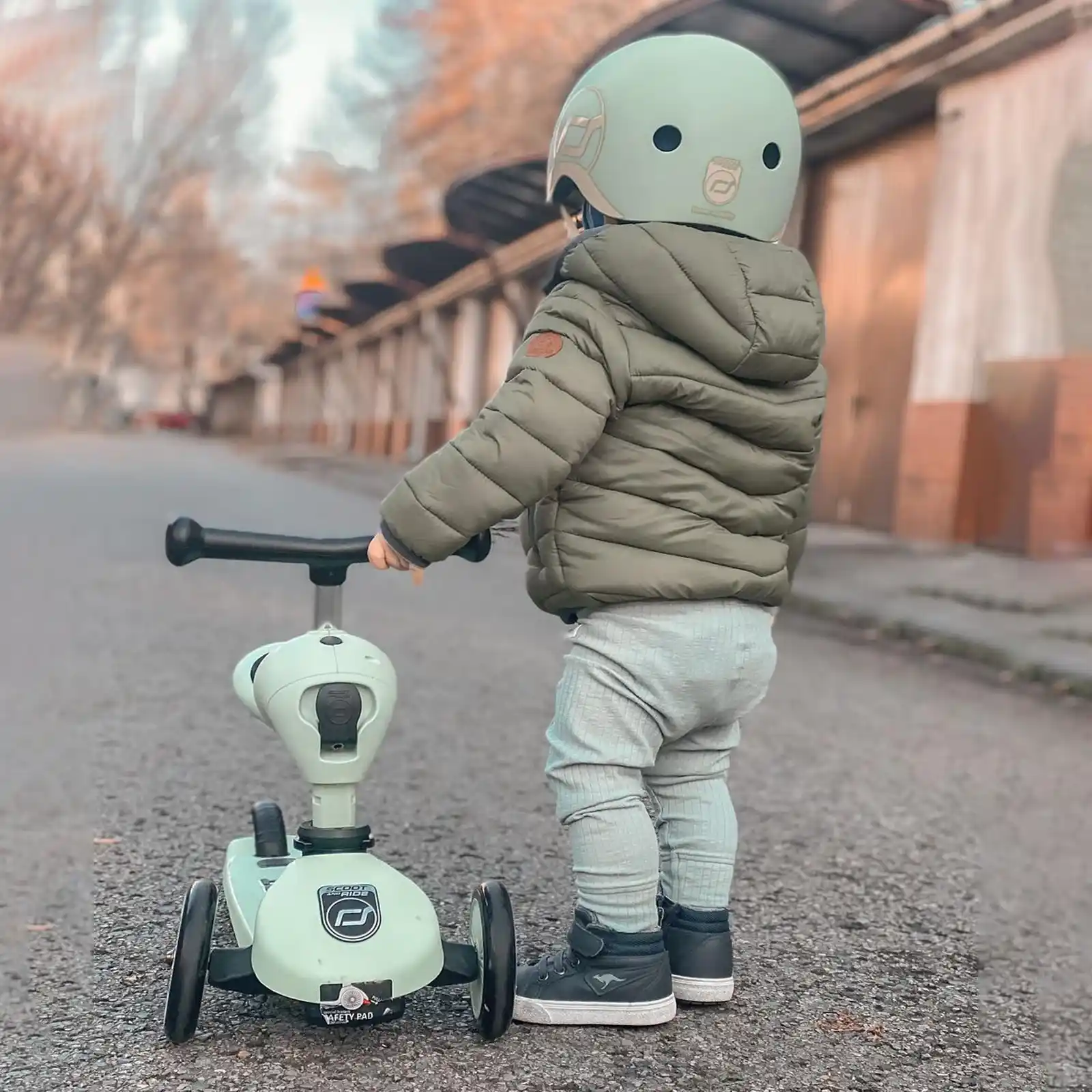Trotinete copii, cu scaun, Scoot and Ride, HighwayKick 1 Kiwi, 1-5 ani [6]