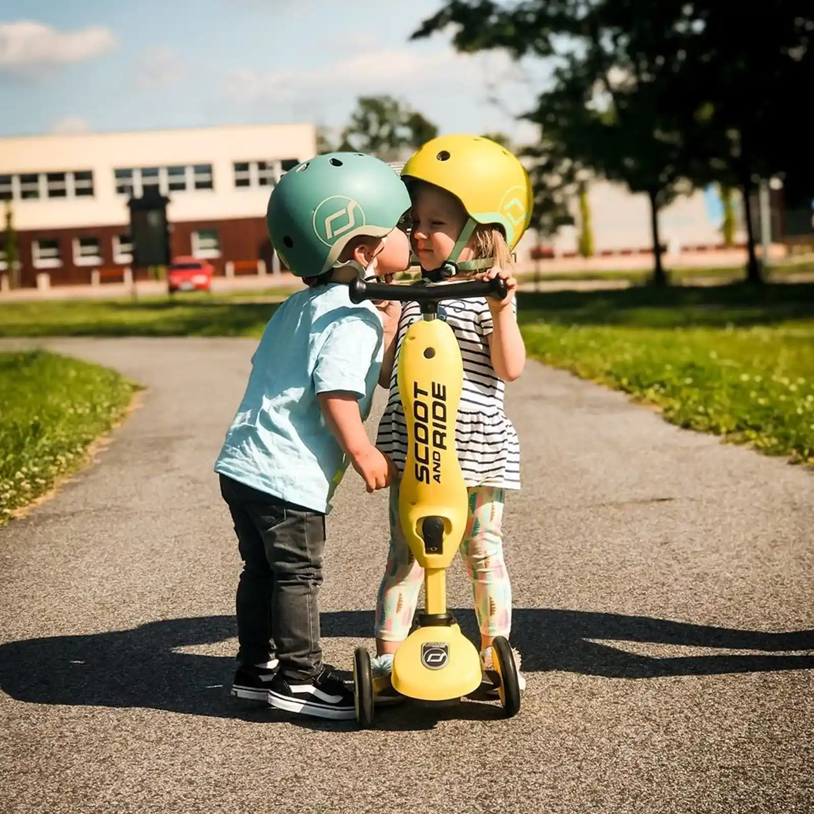 Trotinete copii, cu scaun, Scoot and Ride, HighwayKick 1 Lemon, 1-5 ani [8]