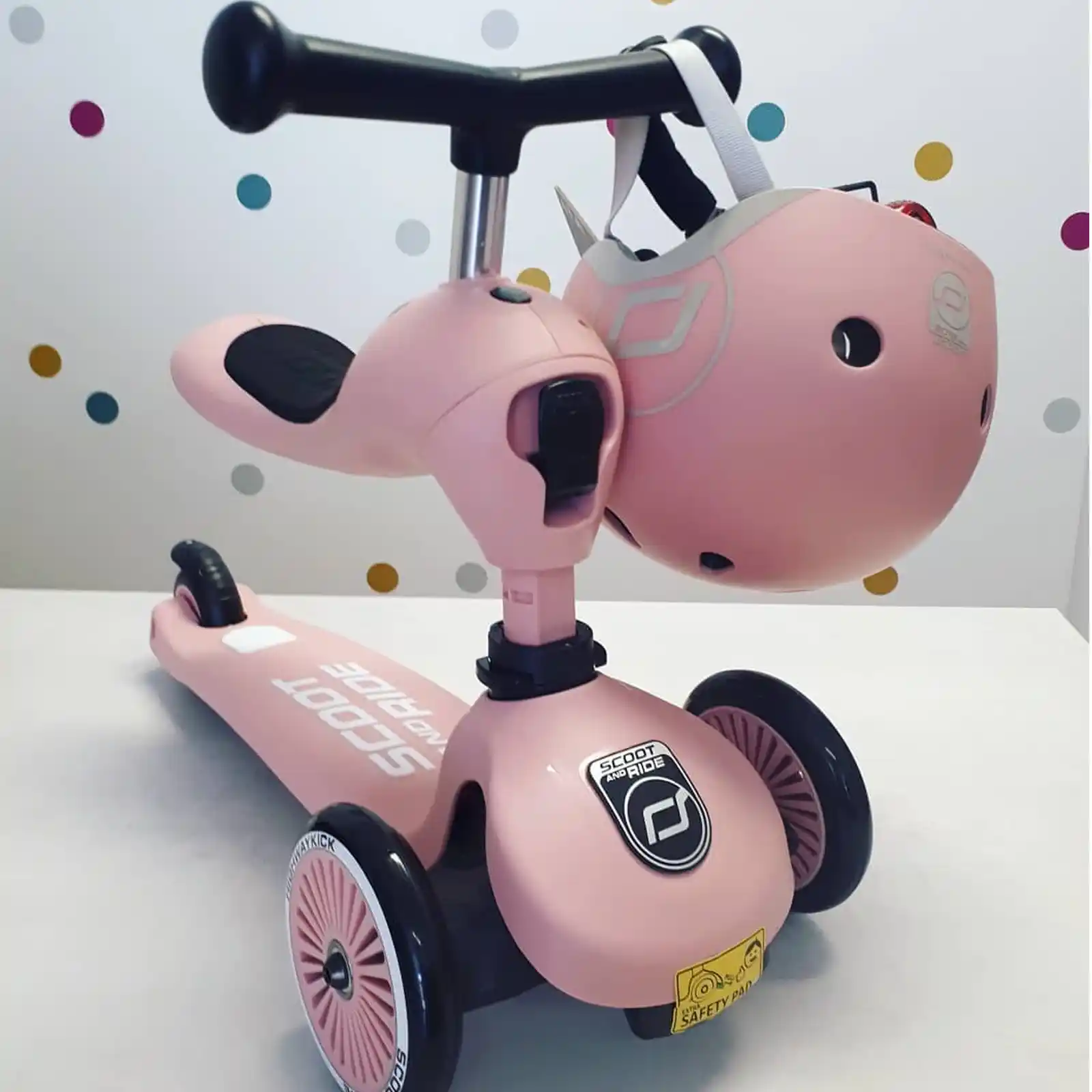 Trotinete copii, cu scaun, Scoot and Ride, HighwayKick 1 Rose, 1-5 ani [10]