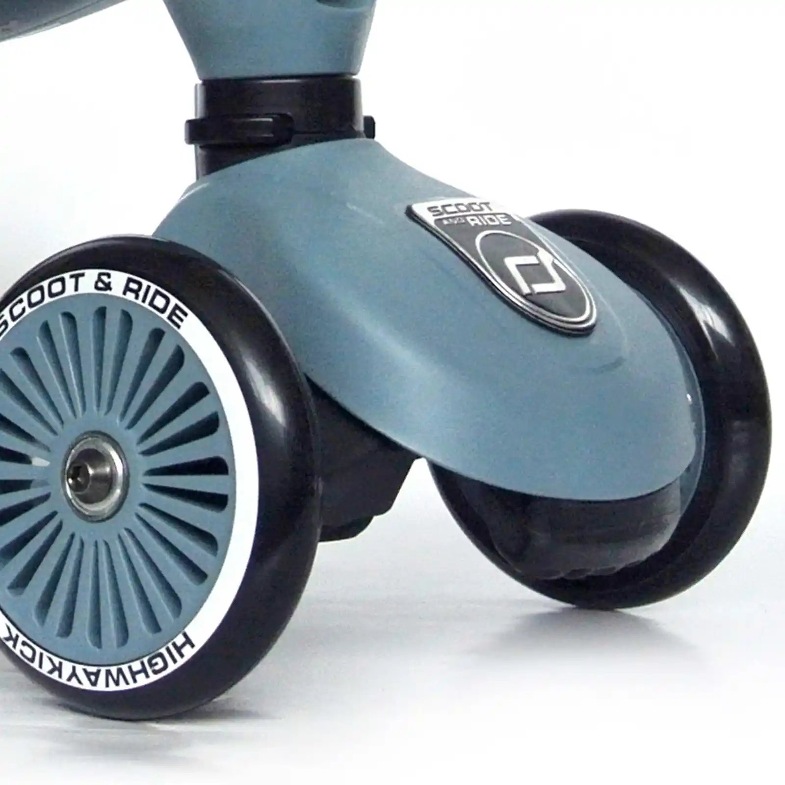 Trotinete copii, cu scaun, Scoot and Ride, HighwayKick 1 Steel, 1-5 ani [5]