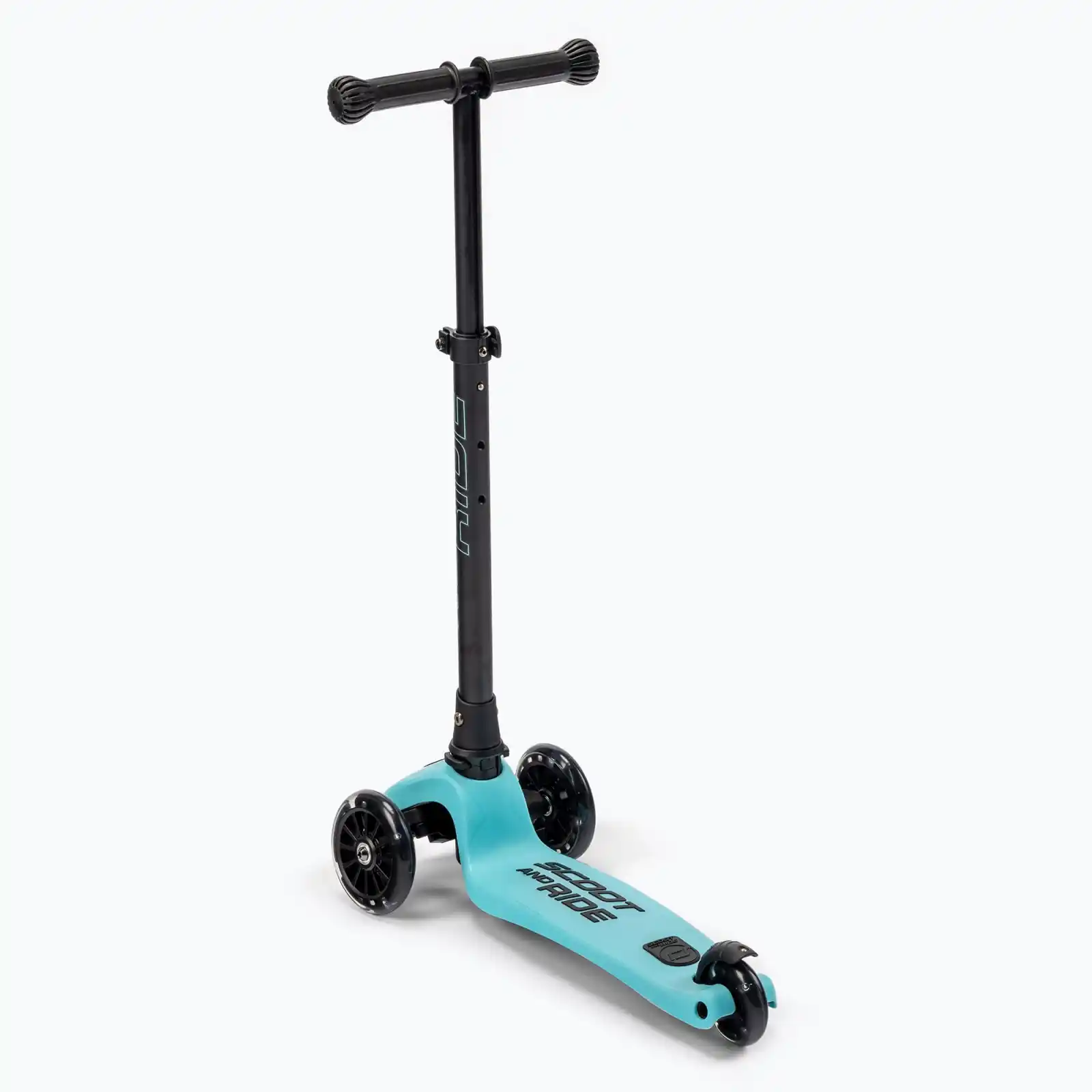 Trotinete copii, pliabila, reglabila, roti lumini, 3-6 ani, Scoot Ride, HighwayKick 3 Led Blueberry [4]