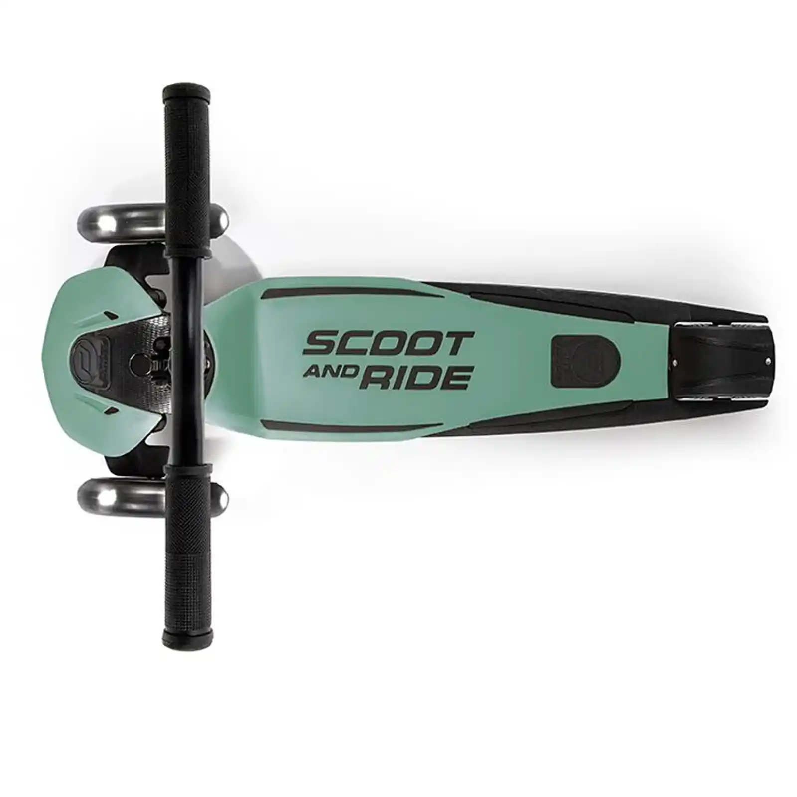 Trotinete copii, pliabila, reglabila, roti lumini, 5 ani+, Scoot Ride, HighwayKick 5 Led Forest [2]