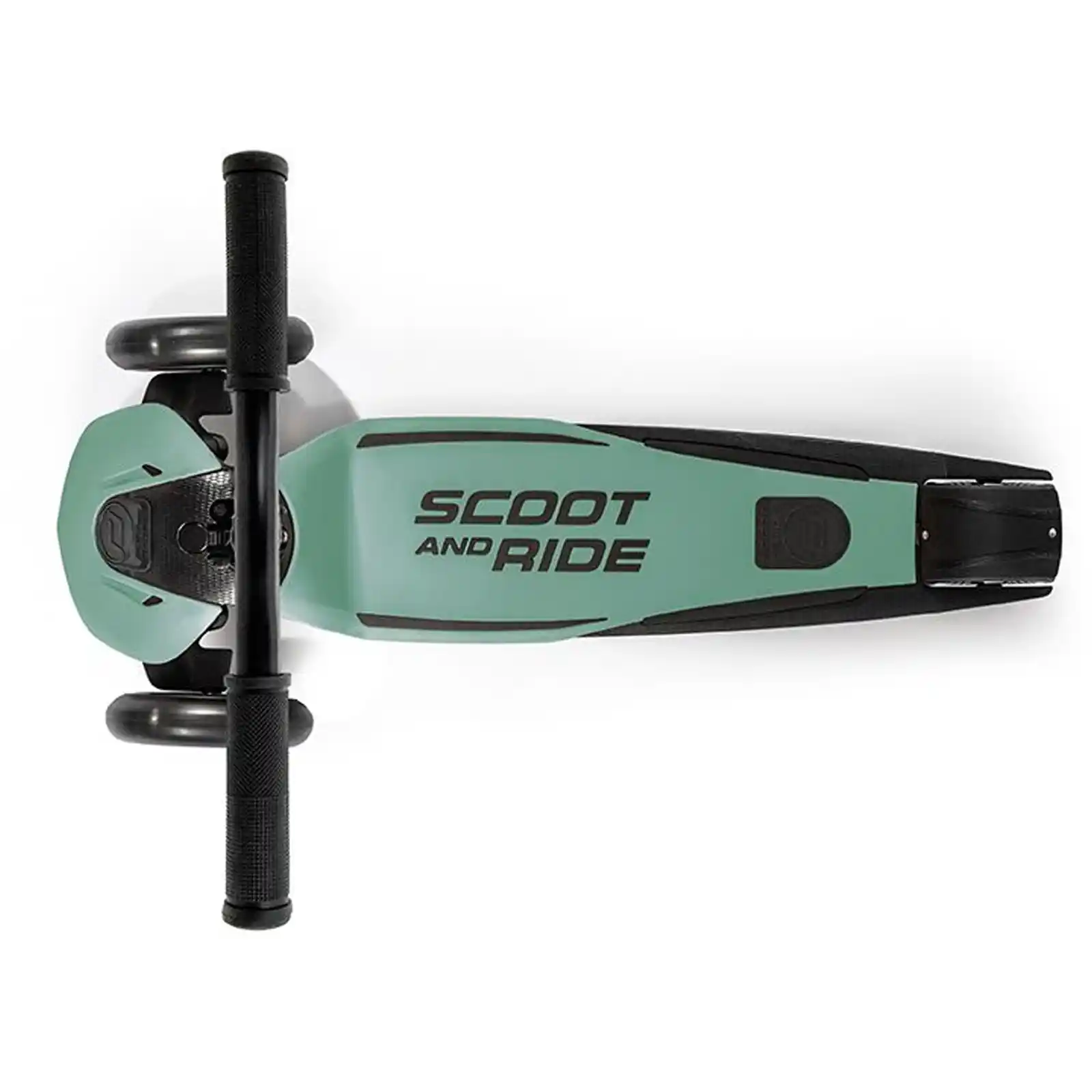 Trotinete copii, pliabila, reglabila, roti lumini, 5 ani+, Scoot Ride, HighwayKick 5 Led Forest [3]