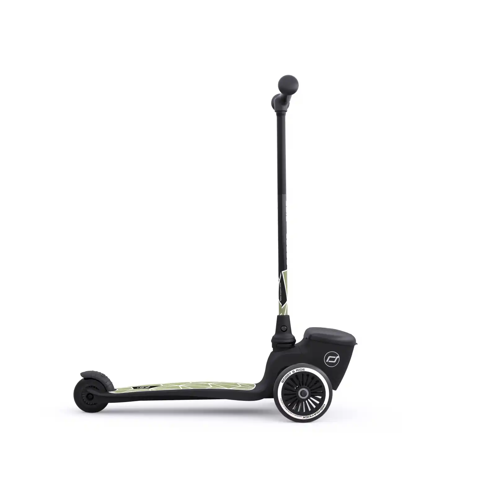 Trotinete copii 2 ani+, pliabila, Scoot Ride, HighwayKick 2 Lifestyle Green Line [4]