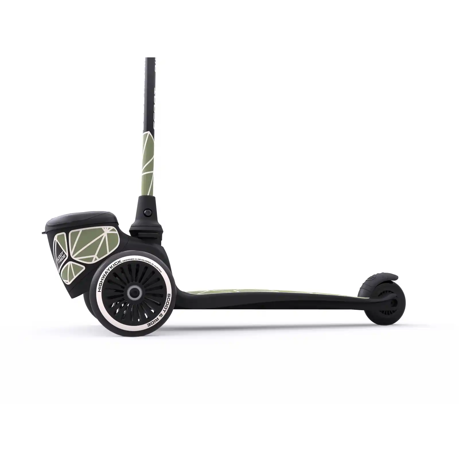 Trotinete copii 2 ani+, pliabila, Scoot Ride, HighwayKick 2 Lifestyle Green Line [5]