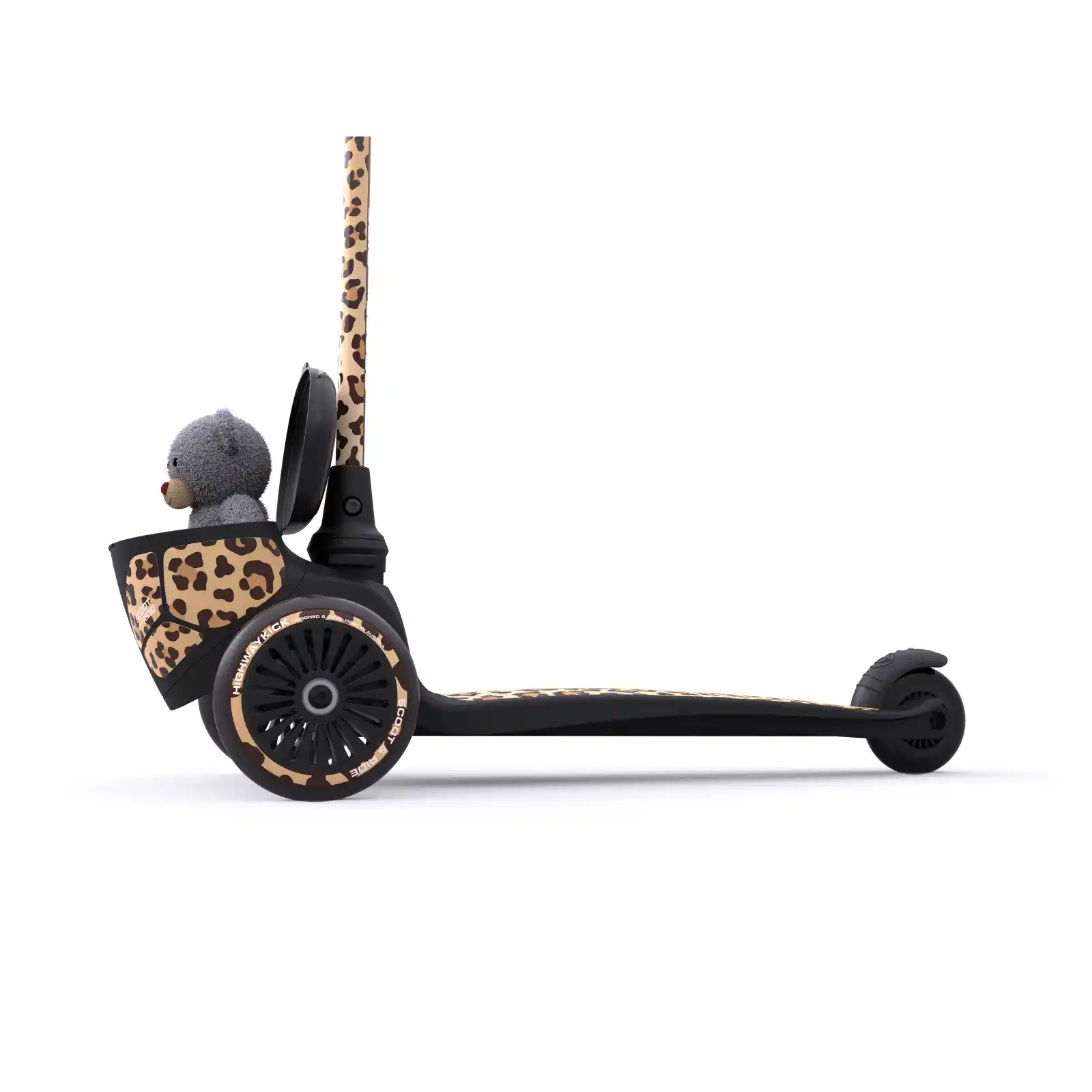 Trotinete copii 2 ani+, pliabila, Scoot Ride, HighwayKick 2 Lifestyle Leopard [9]