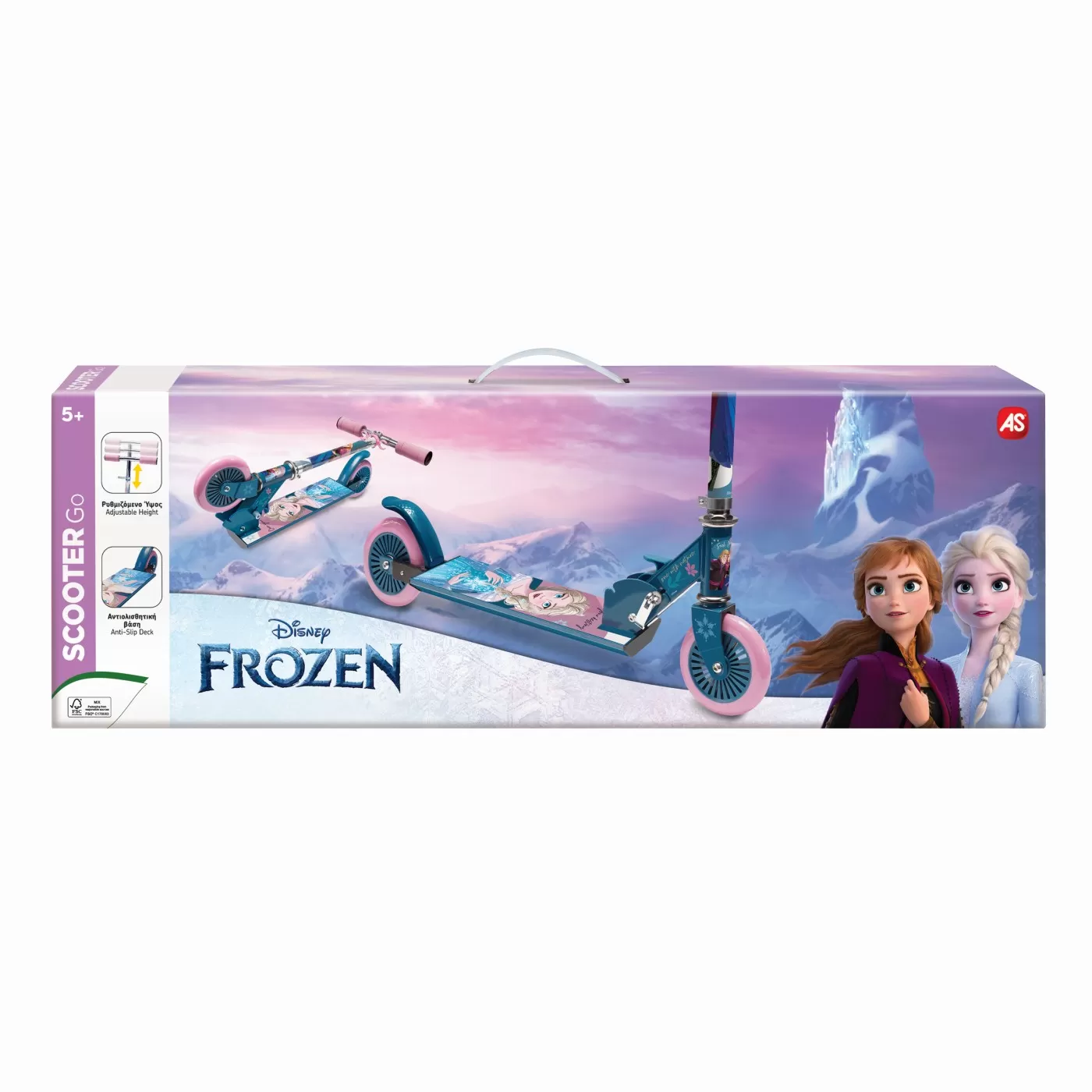 Trotineta cu 2 roti frozen, varsta de la 5 ani la 9 ani [1]