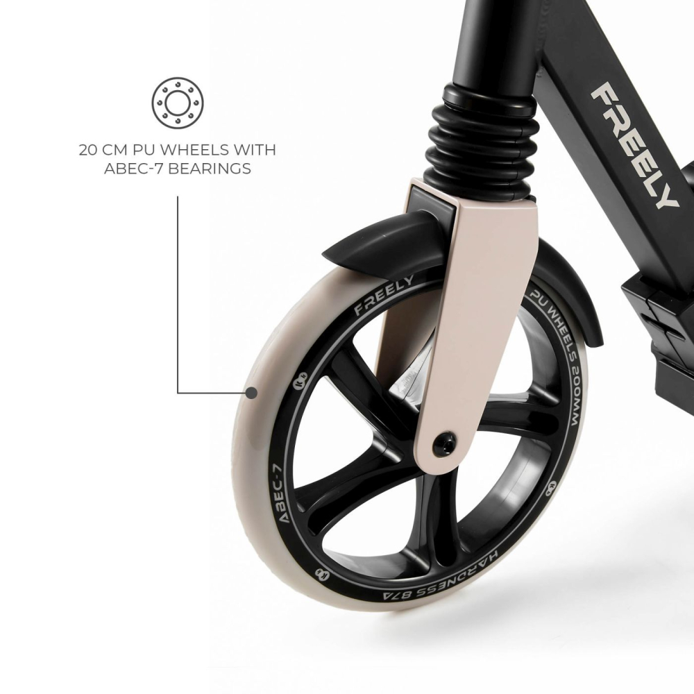 Trotineta kinderkraft freely,  beige [3]