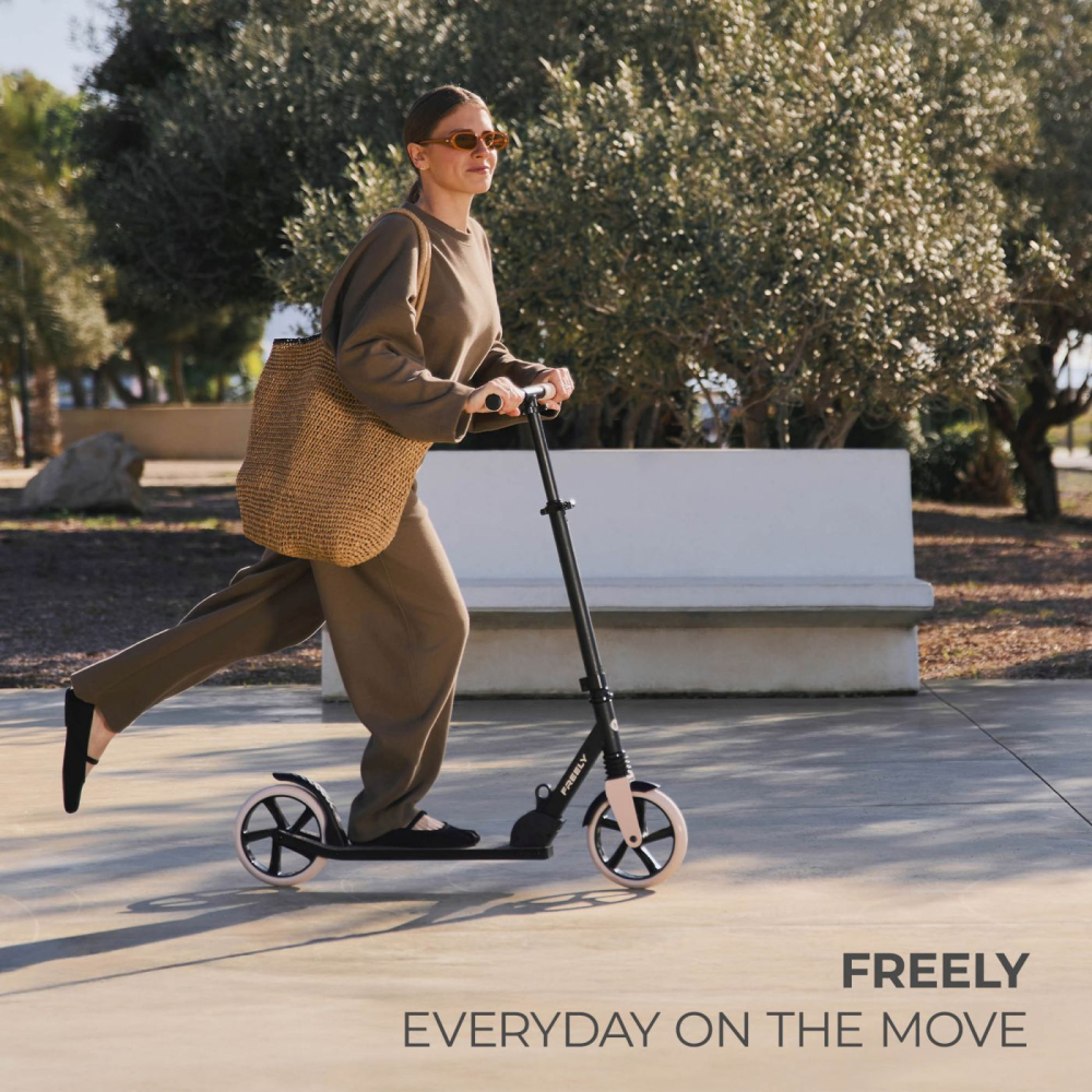 Trotineta kinderkraft freely,  beige [2]