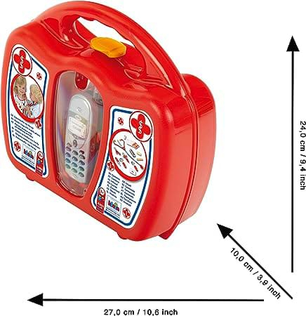 Trusa de doctor cu telefon mobil, joc de rol copii [5]
