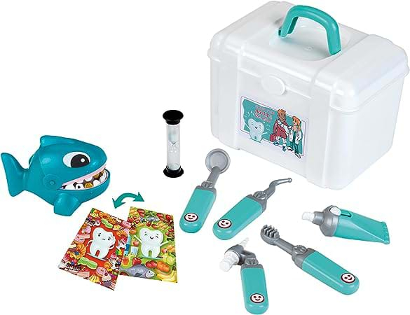 Trusa de Dentist cu Accesorii, 10 piese, Joc de Rol Copii [1]