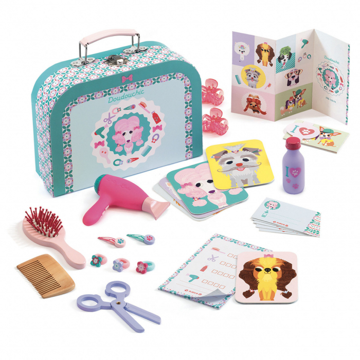Trusa Doudouchic, joc de rol, cosmetica pentru animale, Djeco [2]