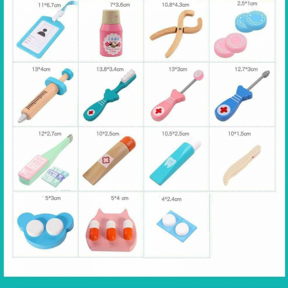 Trusa Medicala Jucarie de Rol pentru Copii, Doctor Dentist [10]