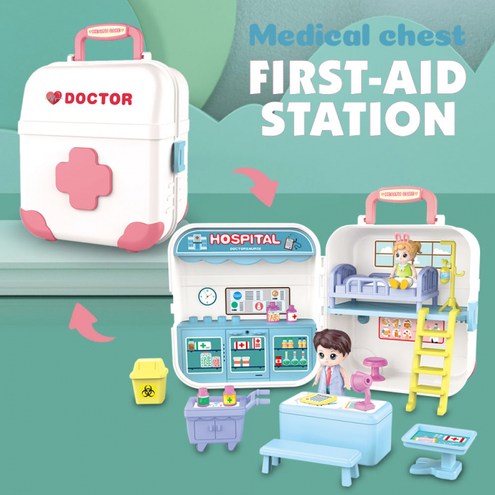 Trusa Micutului Doctor - Joc de Rol educativ Primul ajutor [3]