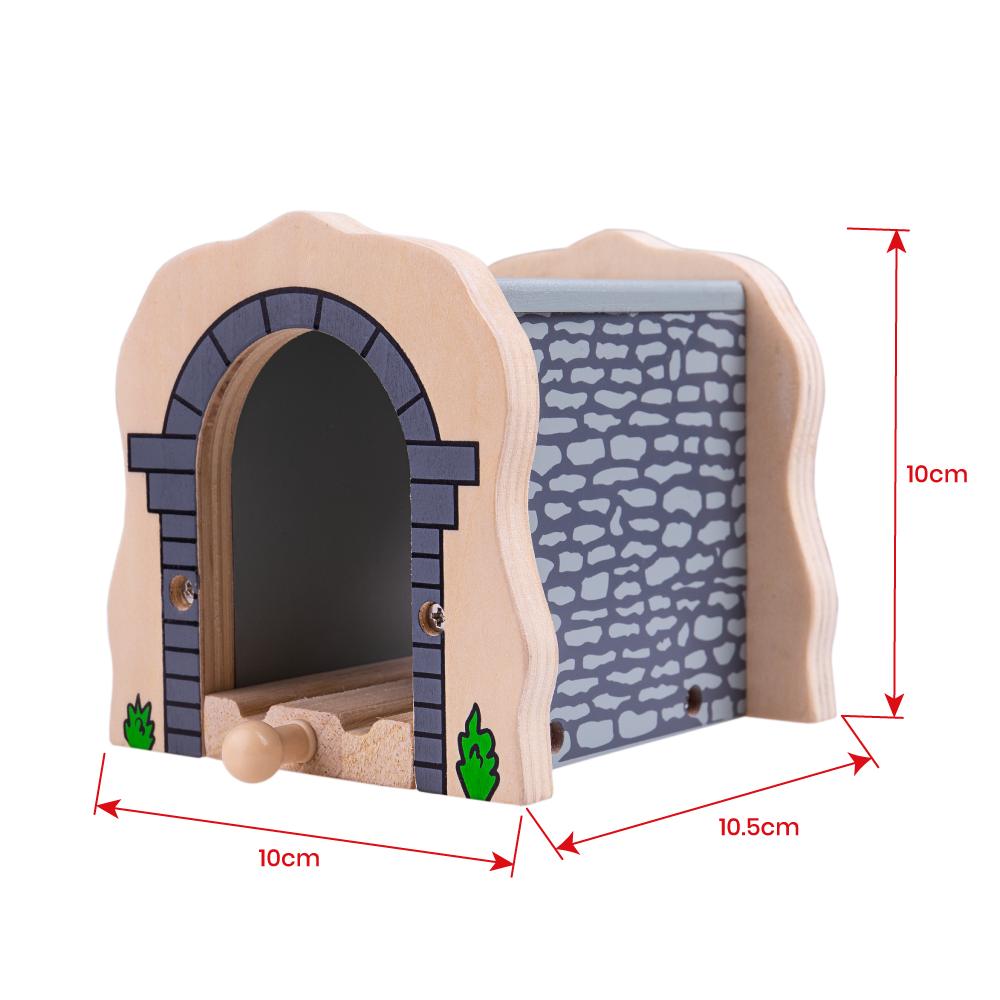 Tunel din lemn [2]
