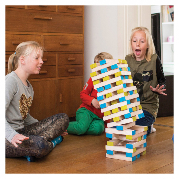 Turn Jenga Gigant cu zaruri, 4+ ani [5]
