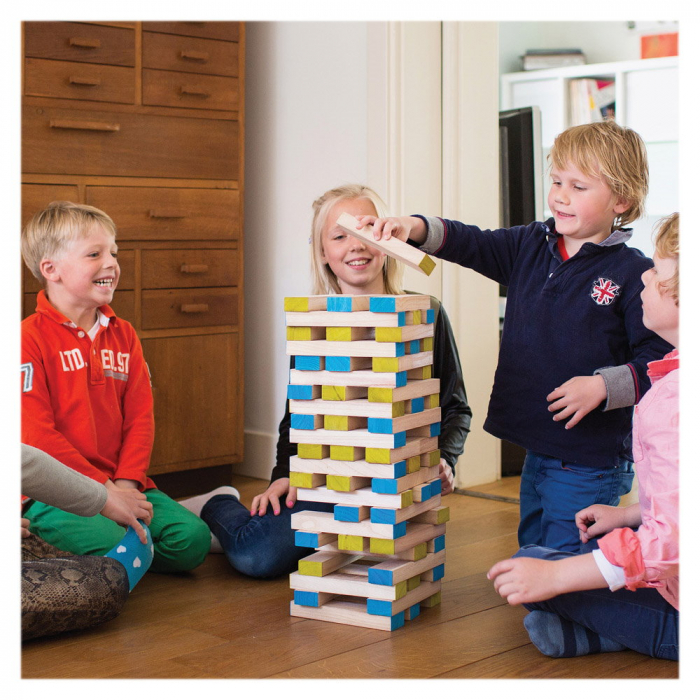 Turn Jenga Gigant cu zaruri, 4+ ani [3]