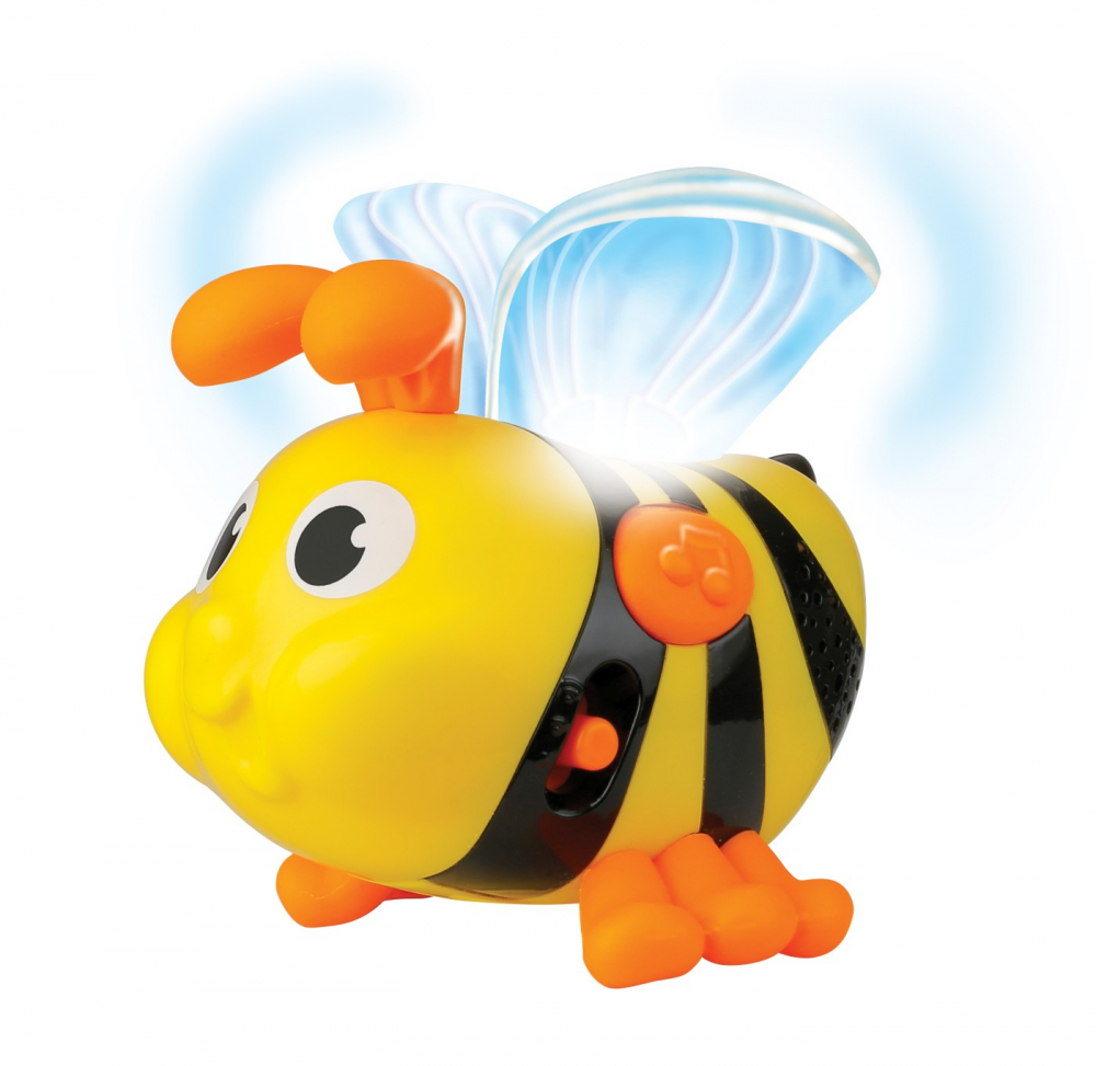 Turn pentru stivuire albinuta pentru bebelusi, winfun, varsta de la 6 luni la 3 ani [5]