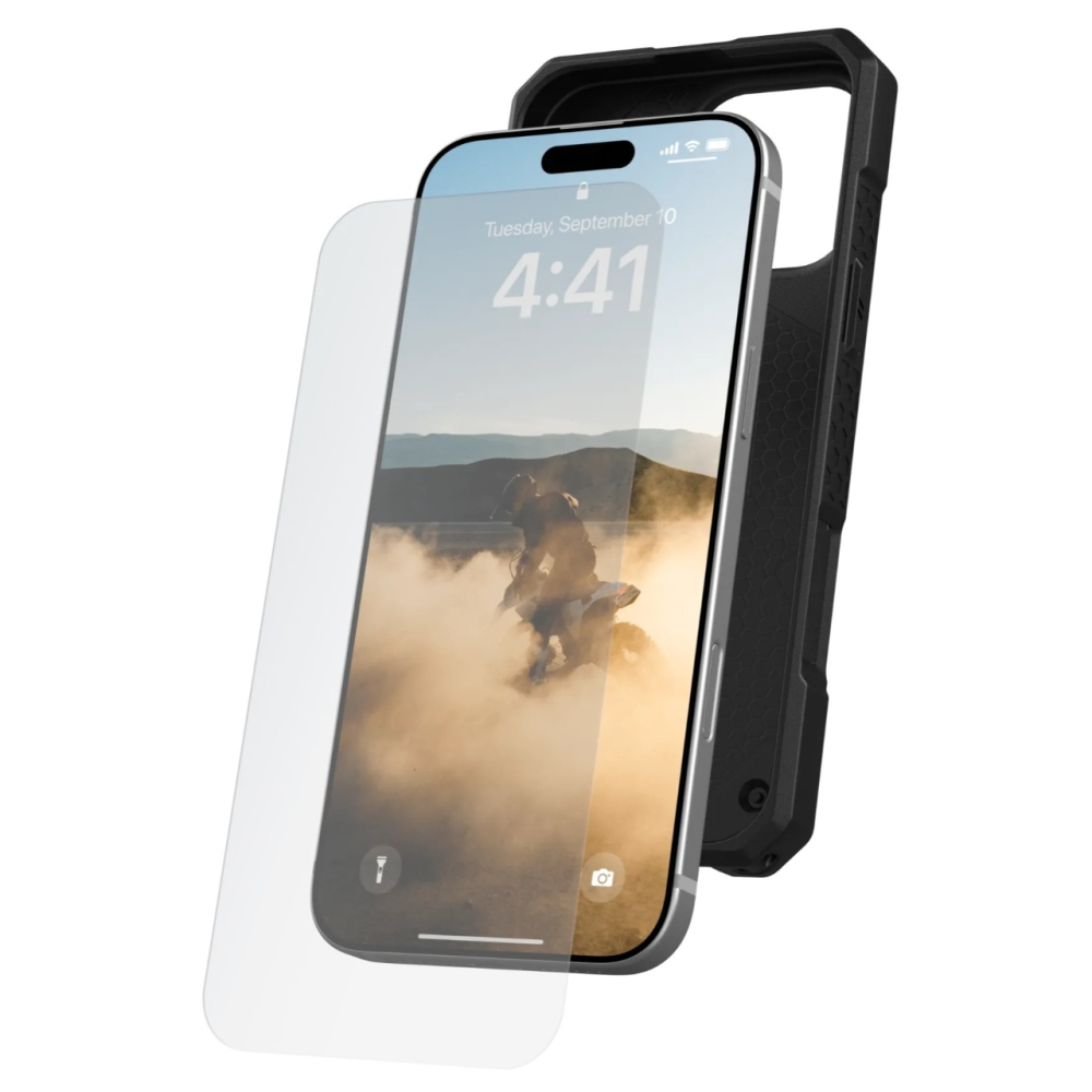 UAG Folie Sticla Glass Shield Ultra iPhone 16 Pro Max Clear [6]