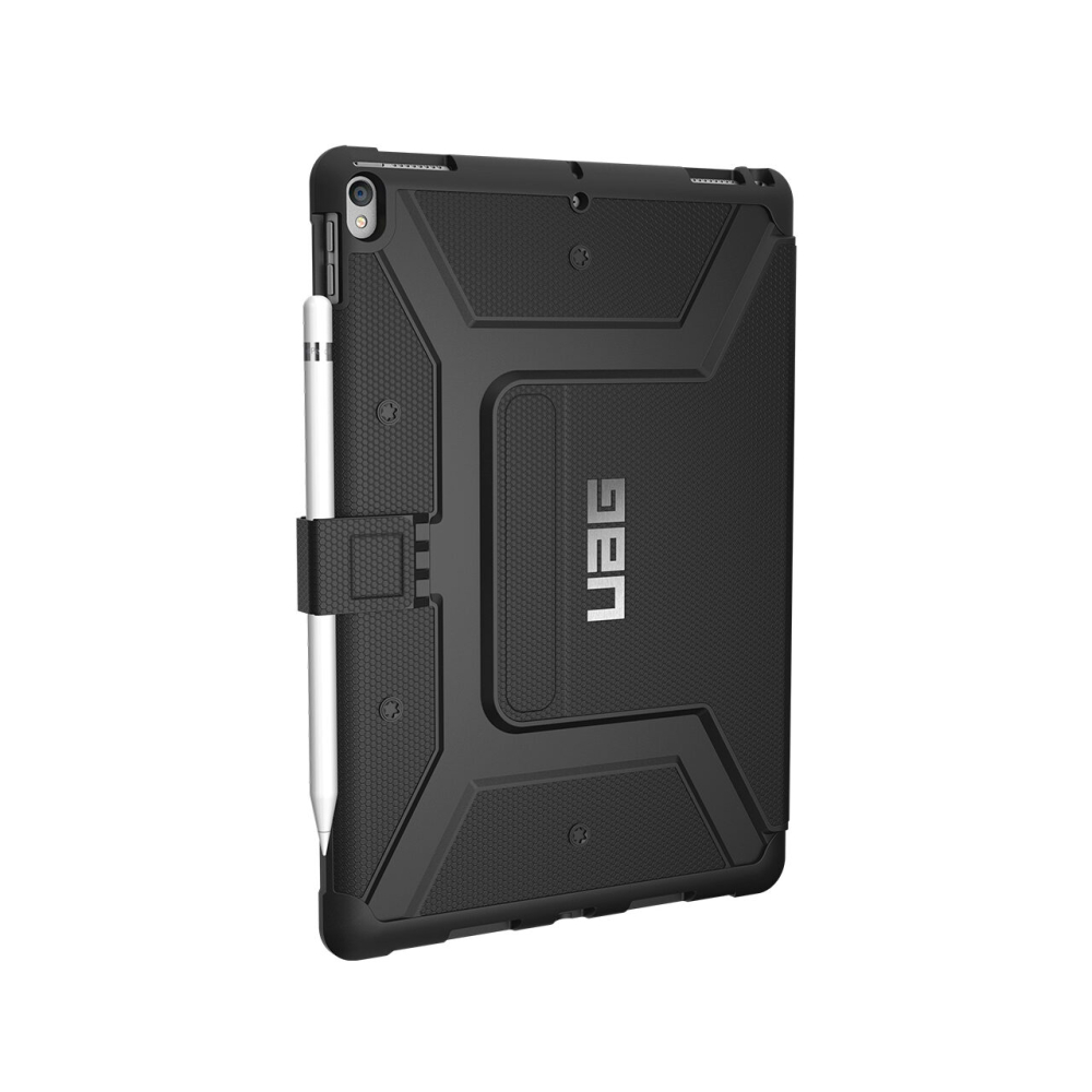 UAG Husa Book Metropolis Series iPad 10.2 inch(7th, 8th Gen, 9th Gen) Black (military drop tested, stand) [7]