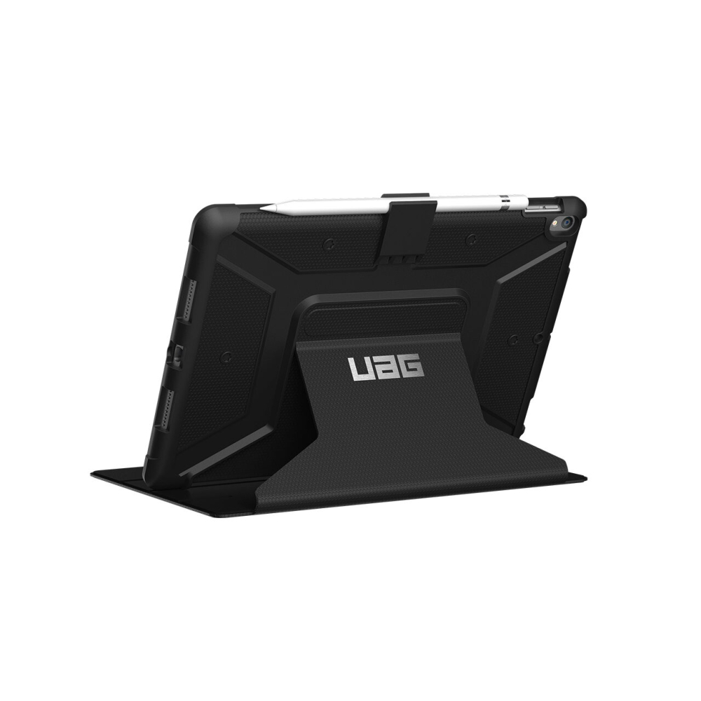 UAG Husa Book Metropolis Series iPad 10.2 inch(7th, 8th Gen, 9th Gen) Black (military drop tested, stand) [5]