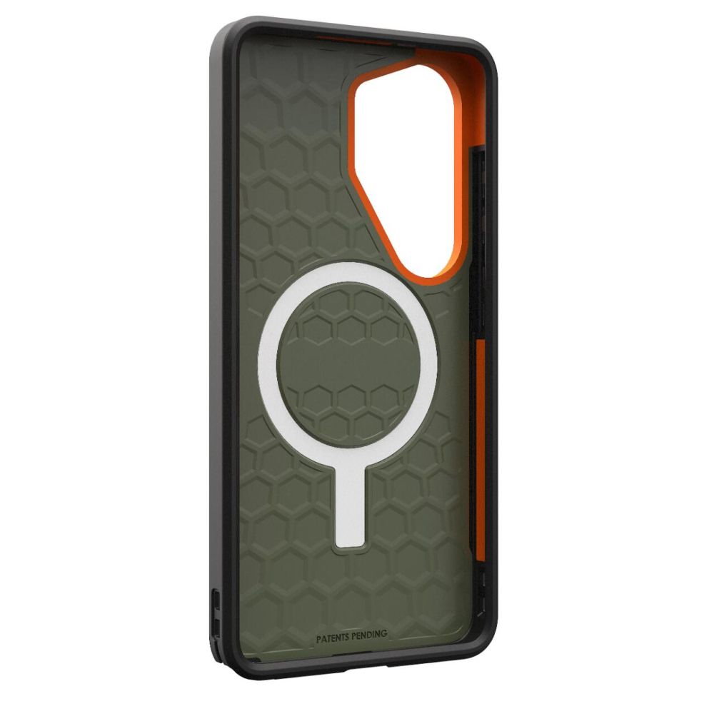 UAG Husa Civilian Magnetic Samsung Galaxy S26 Ultra Olive Drab / Orange [15]
