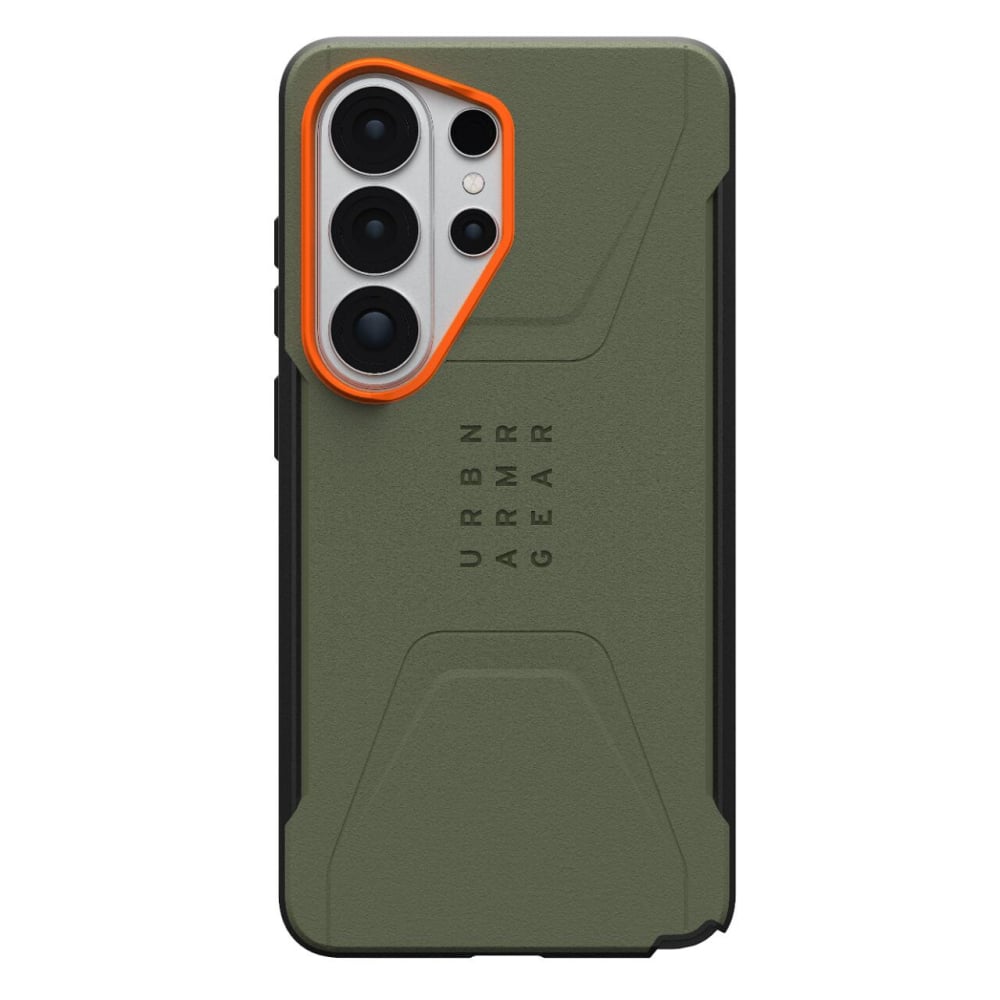 UAG Husa Civilian Magnetic Samsung Galaxy S26 Ultra Olive Drab / Orange [4]