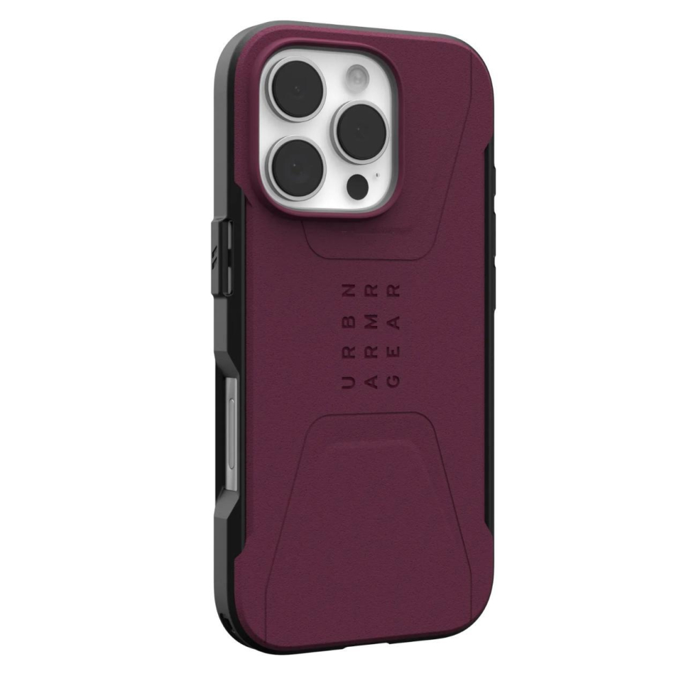 UAG Husa Civilian Magsafe iPhone 16 Pro Bordeaux [2]