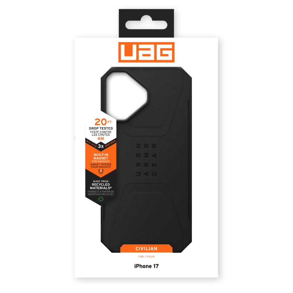 UAG Husa Civilian Magsafe iPhone 17 Black [17]