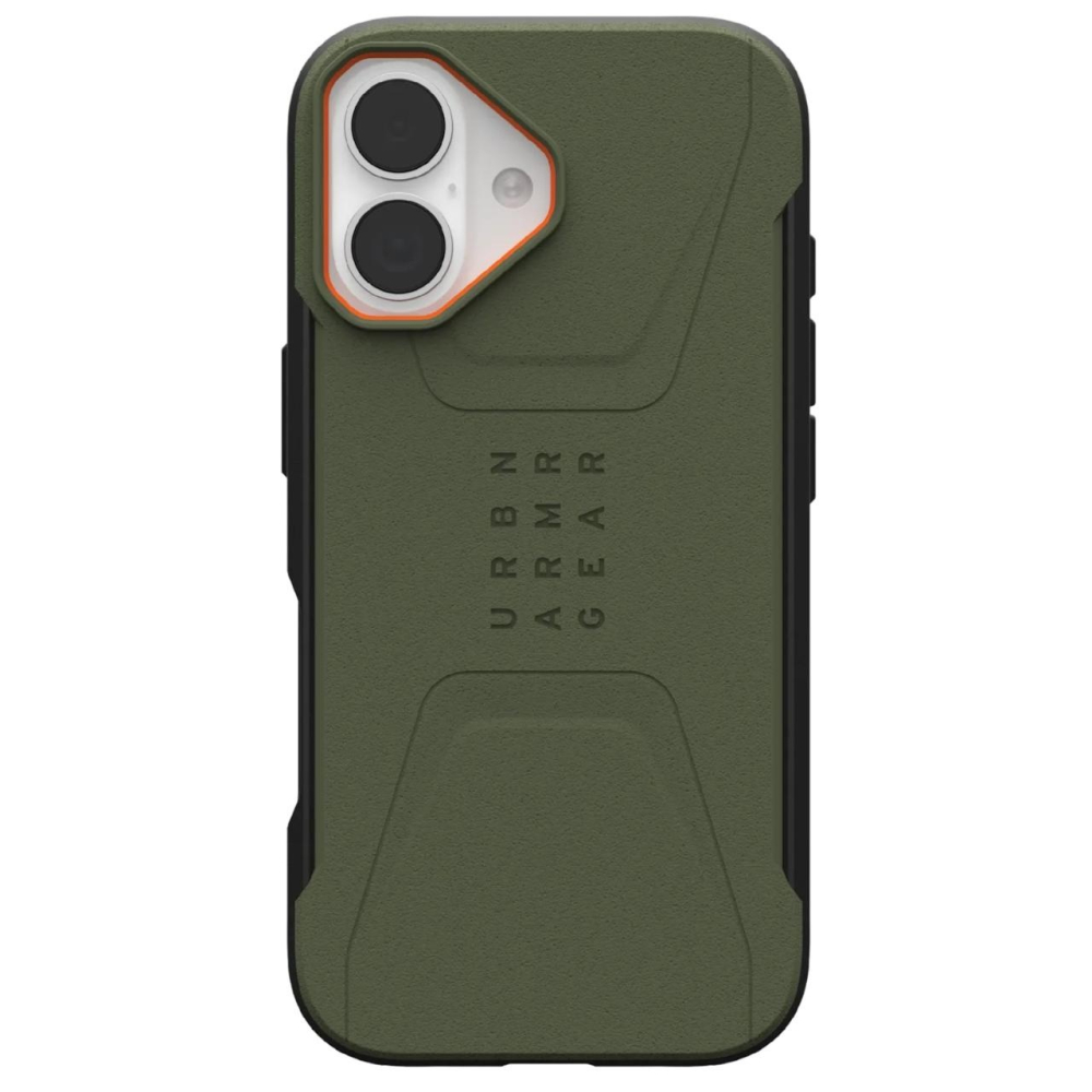UAG Husa Civilian Magsafe iPhone 17 Olive/Orange [17]