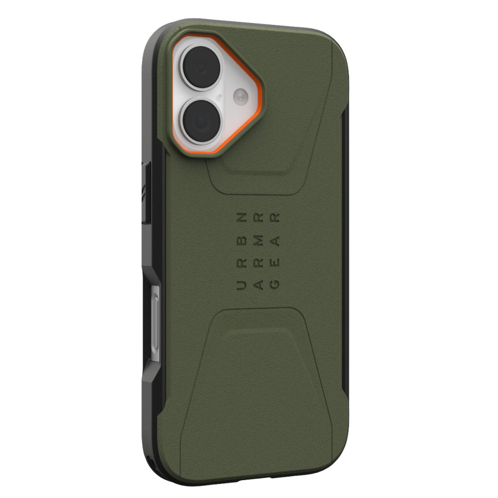 UAG Husa Civilian Magsafe iPhone 17 Olive/Orange [9]