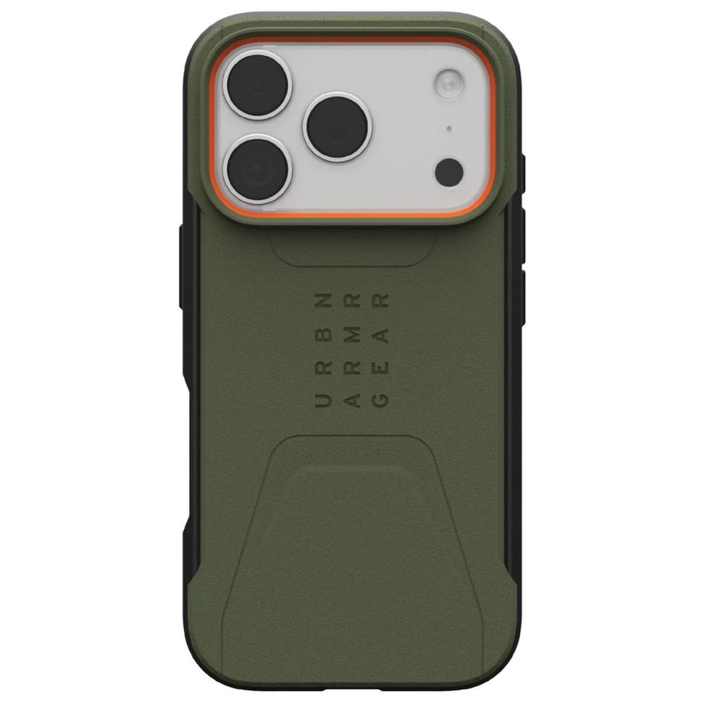 UAG Husa Civilian Magsafe iPhone 17 Pro Max Olive/Orange [20]