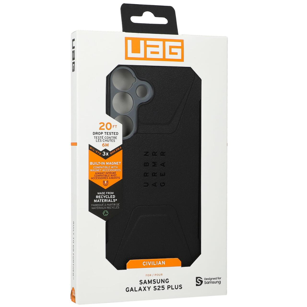 UAG Husa Civilian Pro Magnetic Samsung Galaxy S25 Plus Black [9]