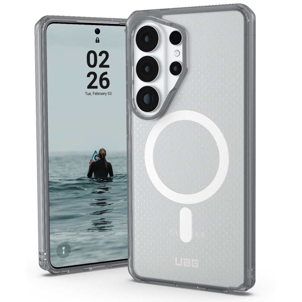 UAG Husa Dot Series Magnetic Samsung Galaxy S26 Ultra True Clear Ice/Ash [21]