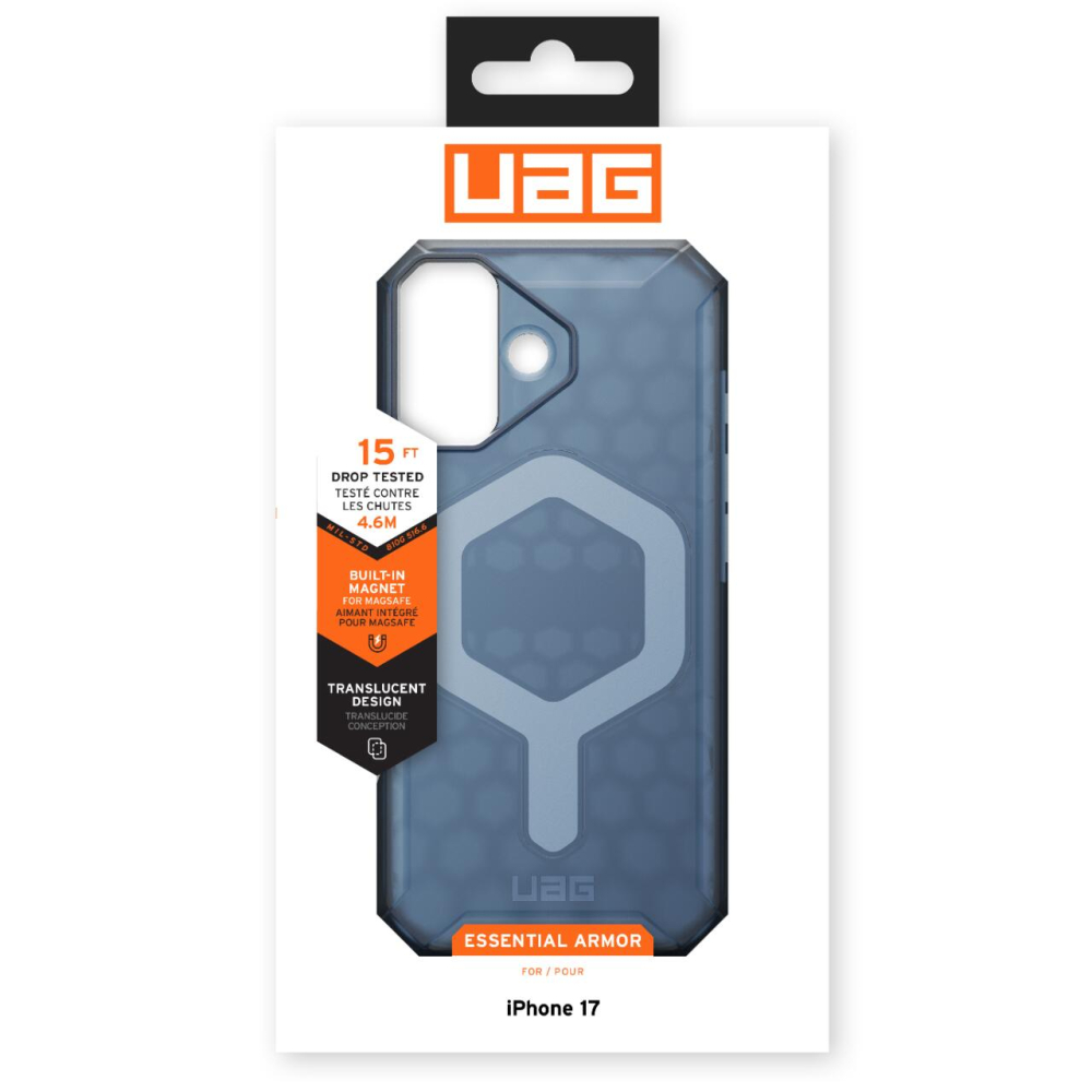 UAG Husa Essential Armor Magsafe iPhone 17 Cloud Blue [13]