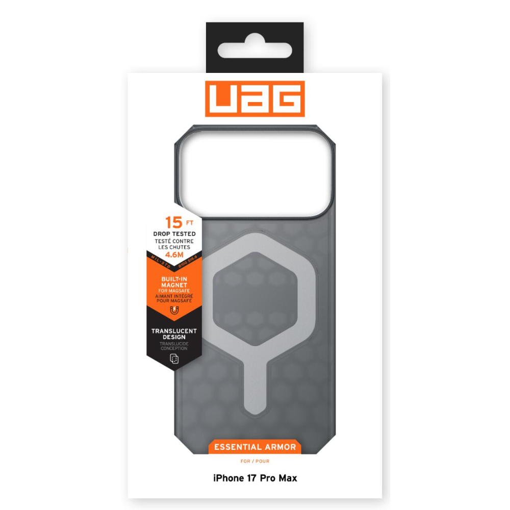UAG Husa Essential Armor Magsafe iPhone 17 Pro Max Ash [19]