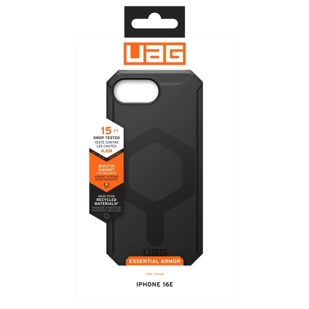 UAG Husa Essential Armor Magsafe iPhone 17e / iPhone 16e Black [9]