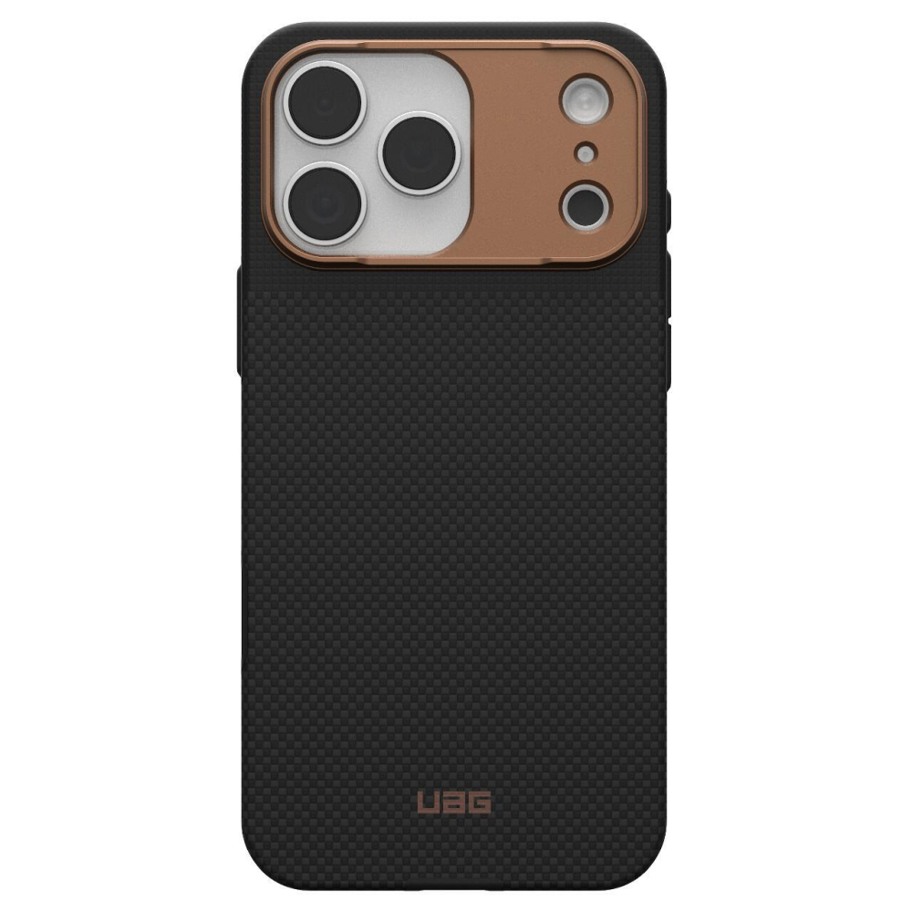 UAG Husa Fibr Armr Magsafe iPhone 17 Pro Kevlar Graphite/Bronze [15]