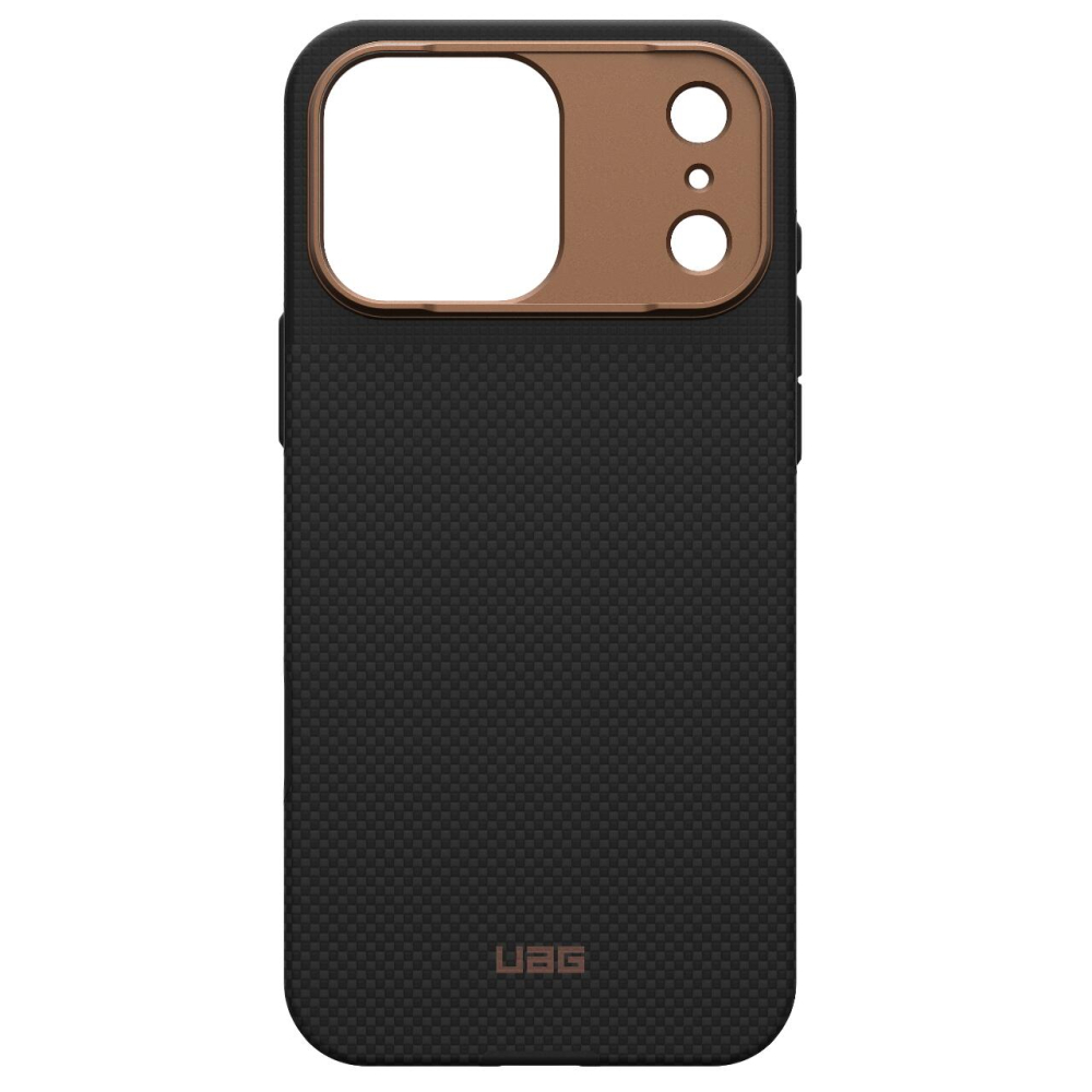 UAG Husa Fibr Armr Magsafe iPhone 17 Pro Max Kevlar Graphite/Bronze [9]