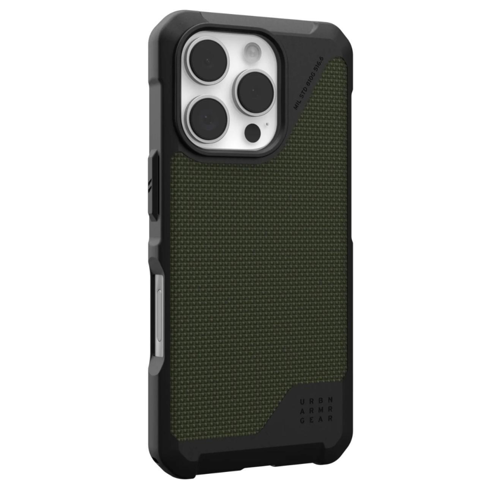 UAG Husa Metropolis LT Magsafe iPhone 16 Pro Max Kevlar Olive [2]